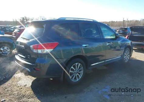 2014 Nissan Pathfinder Sl from USA, damaged, VIN 5N1AR2MM9EC620754